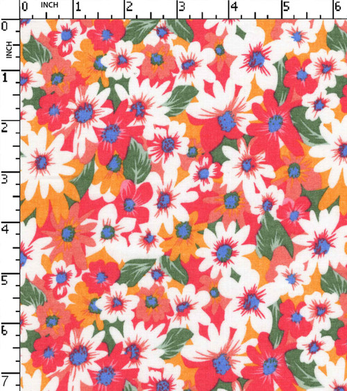 100% Cotton Printed Plain Floral