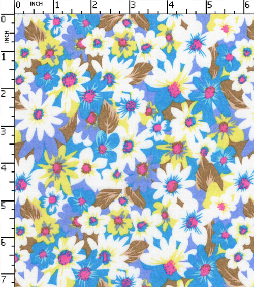 100% Cotton Printed Plain Floral