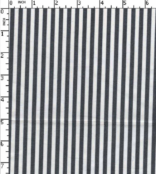 100% Cotton Yarn Dyed Plain Candy Stripe Navy/White   Gsm-118 Wid-148-Da