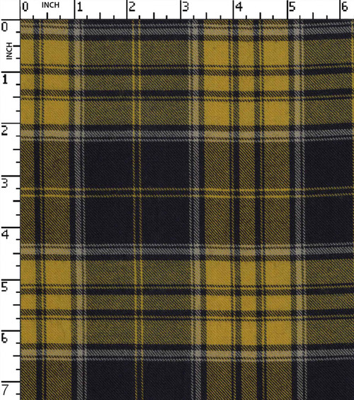 100% Cotton Yarn Dyed Twill Plaid Check