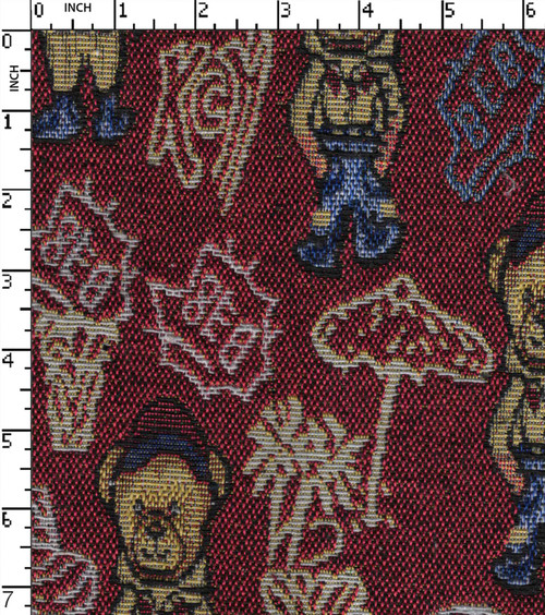 Poly Cotton Yarn Dyed Jacquard Cat With Sunglasses And Batminton