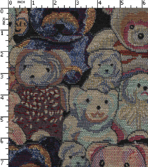 Poly Cotton Yarn Dyed Jacquard Teddy Bear