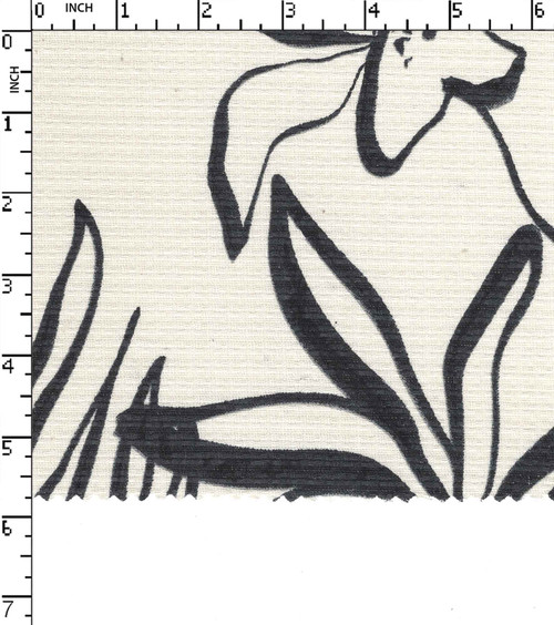 100% Cotton Printed Dobby Big Flower