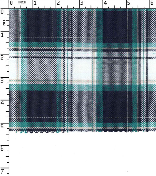 100% Cotton Yarn Dyed Dobby Big Check