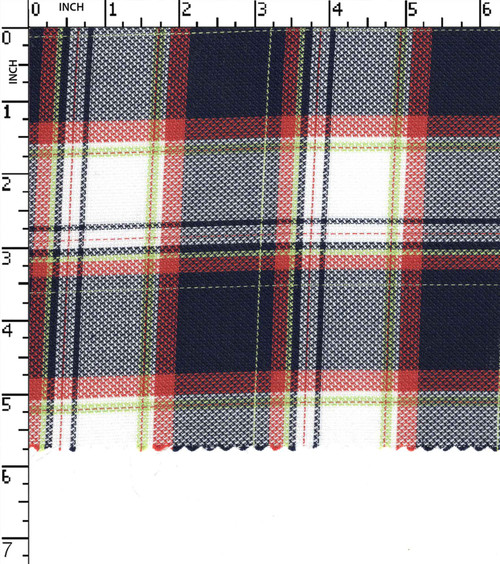 100% Cotton Yarn Dyed Dobby Big Check