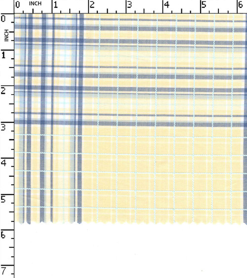100% Cotton Yarn Dyed Dobby Big Check
