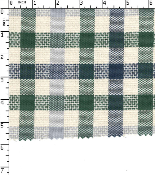 100% Cotton Yarn Dyed Dobby Small Check