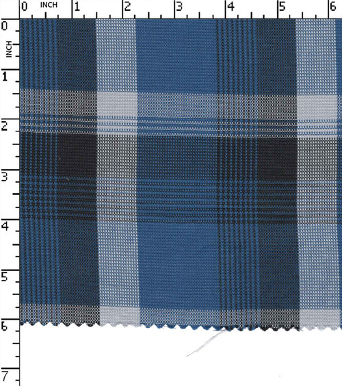 100% Cotton Yarn Dyed Dobby Big Check