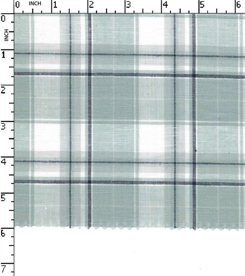 100% Cotton Yarn Dyed Plain Big Check
