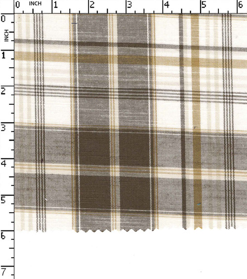 100% Cotton Yarn Dyed Oxford Big Check