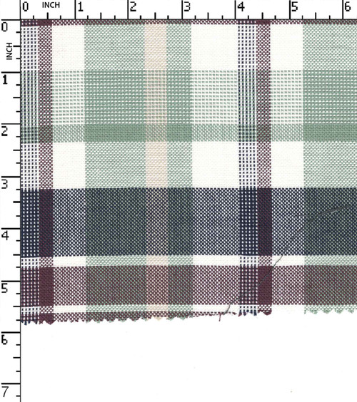 100% Cotton Yarn Dyed Oxford Big Check