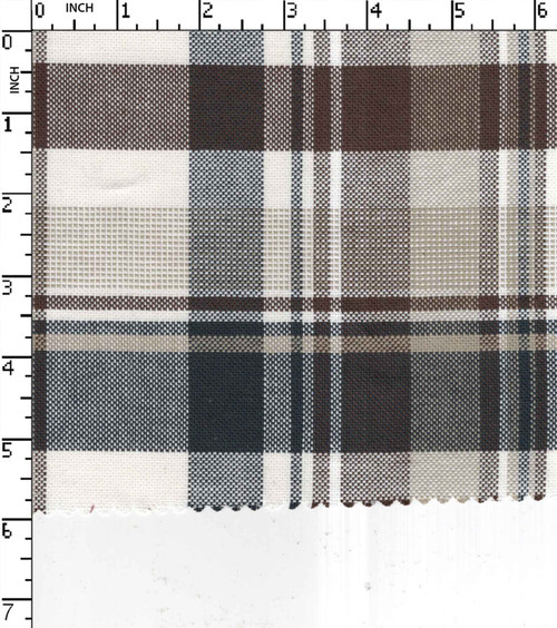 100% Cotton Yarn Dyed Oxford Big Check