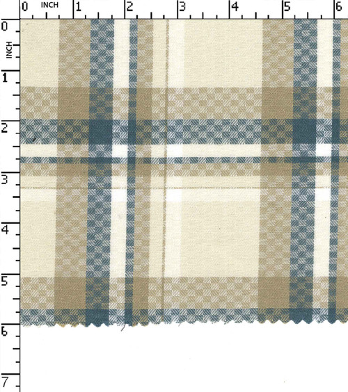 100% Cotton Yarn Dyed Dobby Big Check