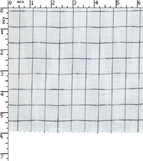 100% Cotton Yarn Dyed Dobby Small Check