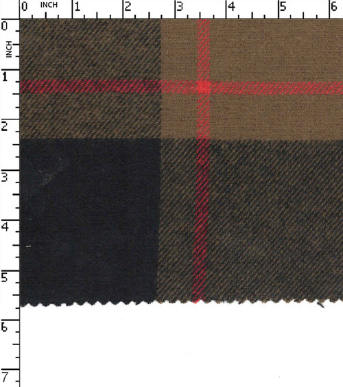 100% Cotton Yarn Dyed Twill Big Check