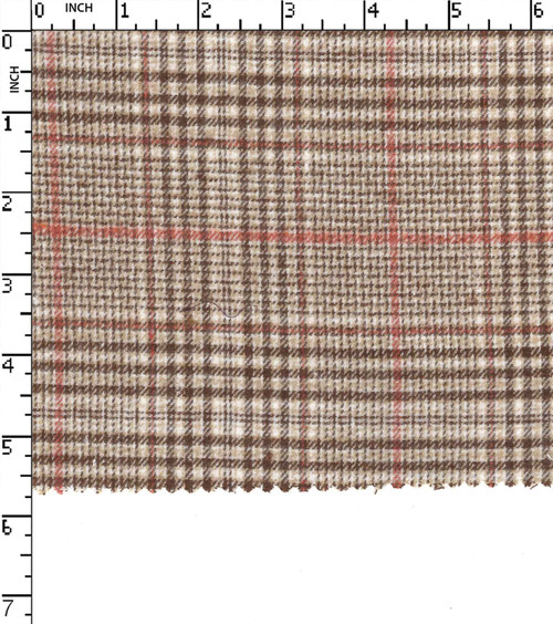 Recycled Fabric Yarn Dyed Houndstooth Big Check