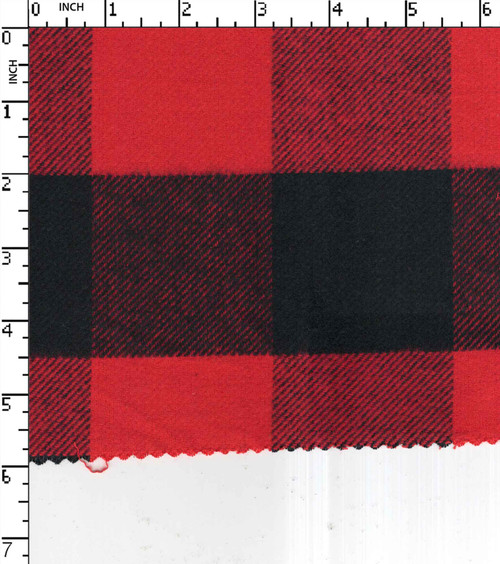 Recycled Fabric Yarn Dyed Twill Buffalo Check