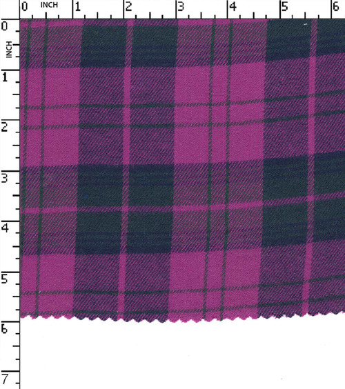 100% Cotton Yarn Dyed Twill Big Check