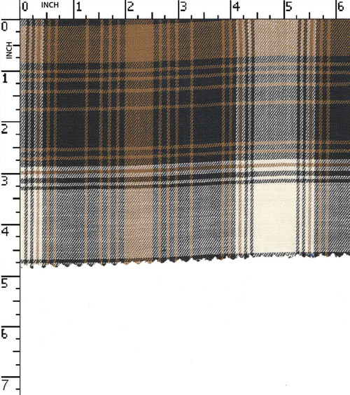 100% Cotton Yarn Dyed Twill Big Check