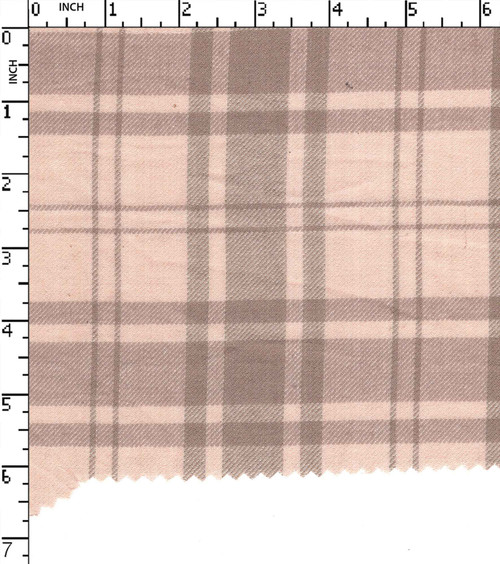 100% Cotton Yarn Dyed Twill Big Check