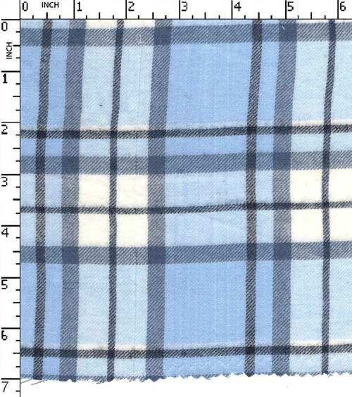 100% Cotton Yarn Dyed Twill Big Check