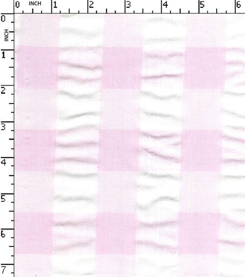 100% Cotton Yarn Dyd Seersucker Tom Tom Check