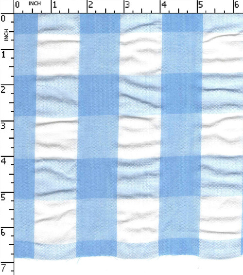 100% Cotton Yarn Dyd Seersucker Tom Tom Check