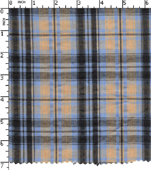 100% Cotton Yarn Dyed Seersucker Medium Check