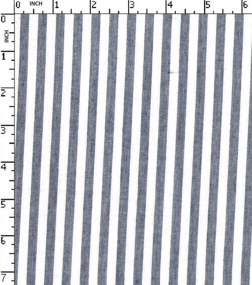 100% Cotton Yarn Dyed Plain 6Mm Stripe