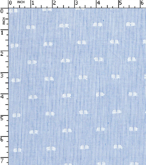 100% Cotton Yarn Dyed Dobby Stripe With Butaa