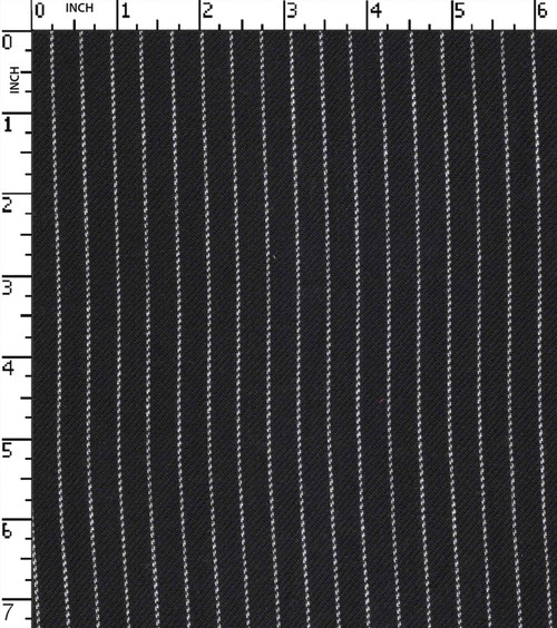 100% Viscose Yarn Dyed Twill Pin Stripe