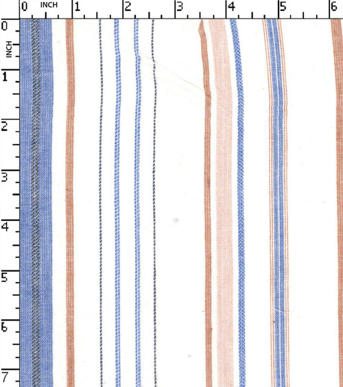 100% Cotton Yarn Dyed Dobby Thin Thick Stripe