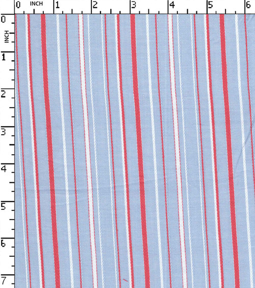 100% Cotton Yarn Dyed Dobby Thin Thick Stripe