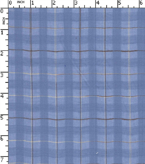 100% Cotton Yarn Dyed Plain Small Check