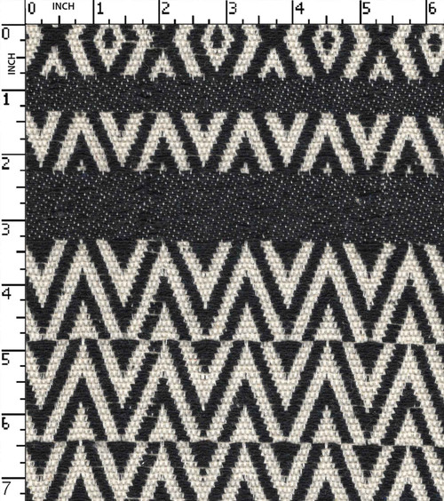 100% Cotton Yarn Dyed Jacquard Zigzag With Horizontal Stripe