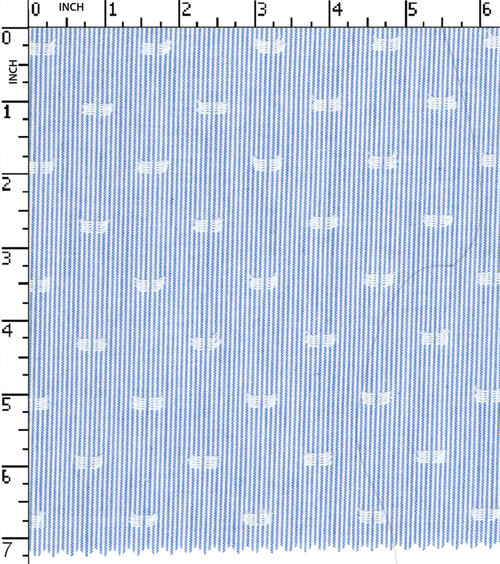 100% Cotton Yarn Dyed Dobby Stripe With Butta