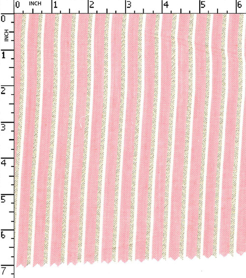 100% Viscose Yarn Dyed Twill Stripe