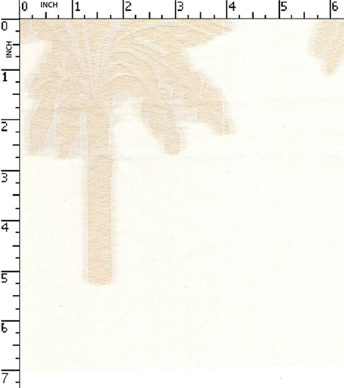 100% Cotton Solid Dyed Jacquard Palm Tree