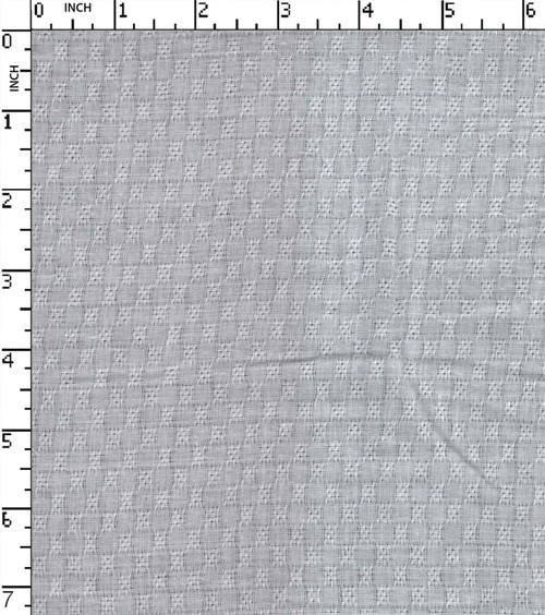 100% Cotton Bleached Dobby Window Check