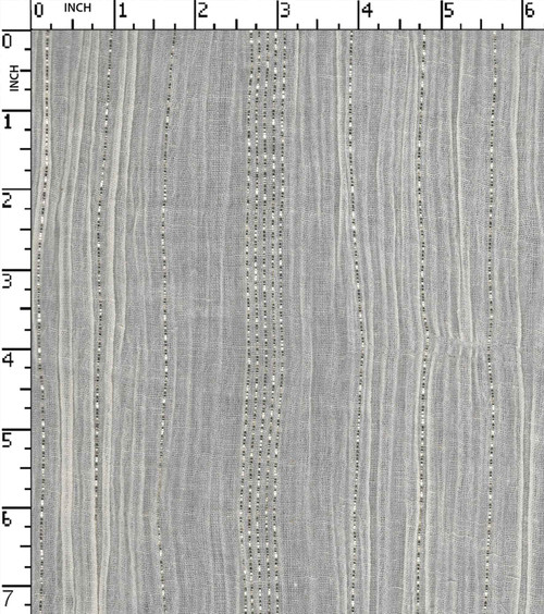 100% Cotton Bleached Dobby Thin Thick Stripe