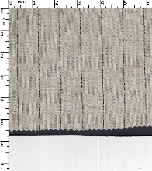 Viscose Flex Greige Plain Stripe