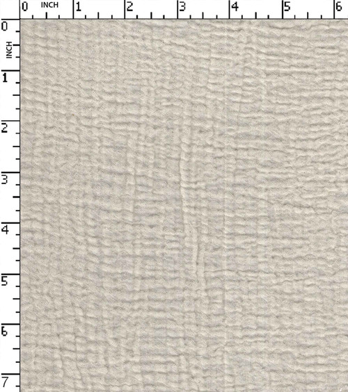 100% Cotton Bleached Double Cloth Shirting With Bubble Effect