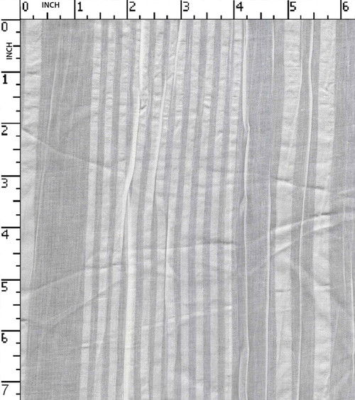 100% Cotton Bleached Dobby Thin Thick Stripe