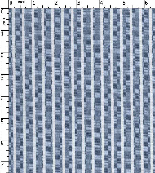 100% Cotton Yarn Dyed Oxford Candy Stripe Blue/White   Gsm-150 Efm-A-08605-B-Da