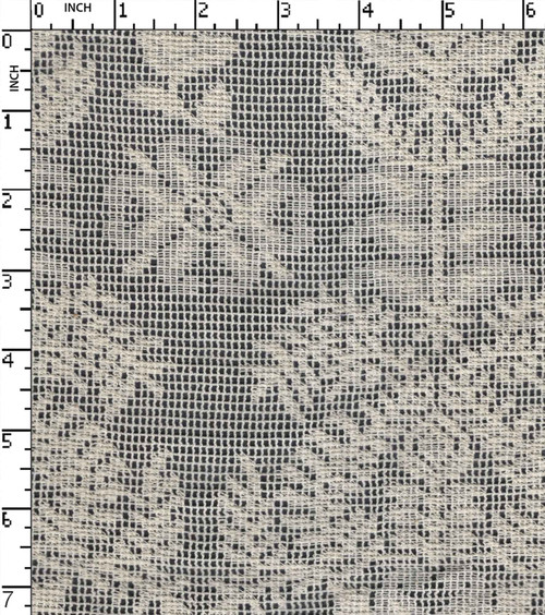 90% Cotton 10% Nylon Greige Lace Traditional