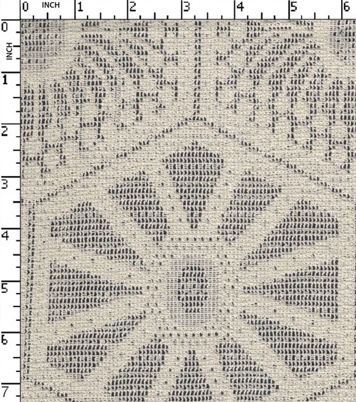 90% Cotton 10% Nylon Greige Lace Traditional