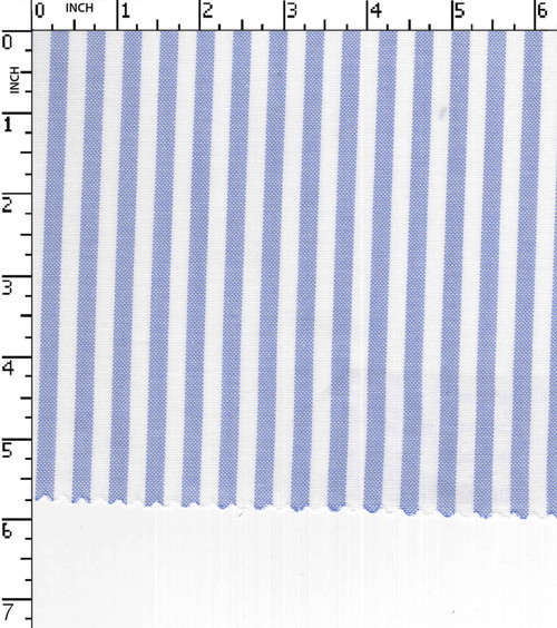 100% Cotton Yarn Dyed Oxford 6Mm Stripe