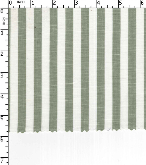 Cotton Linen Yarn Dyed Plain 7Mm Stripe