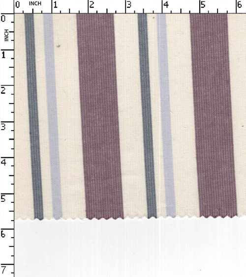 100% Cotton Yarn Dyed Cord Dobby Thin Thick Stripe