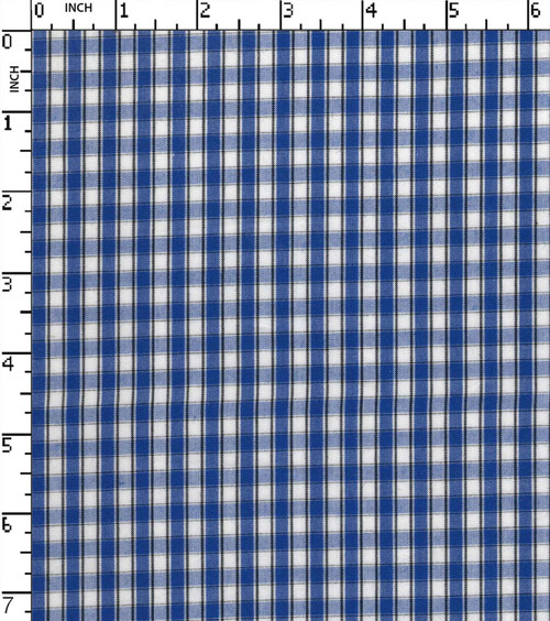 100% Cotton Yarn Dyed Plain Small Check
